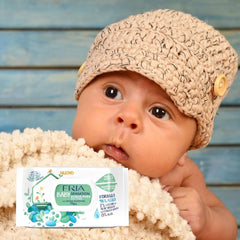 Baby Sensation nappy changing wipes with pure water, 98% purified water formula with skin cleansing effect, dermatologically tested, economic package Baby Wet Wipes Naty Shop