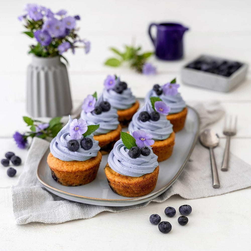 Zenker 12Er Muffinform Energy, Premium-Backform, Für Köstliche Kuchen, Verkürzt Die Backzeit Um Bis Zu 20% (Farbe: Silber/Anthrazit), Menge: 1 Stück, Hellgrau Und Dunkelgrau Molds and trays for baking Naty Shop