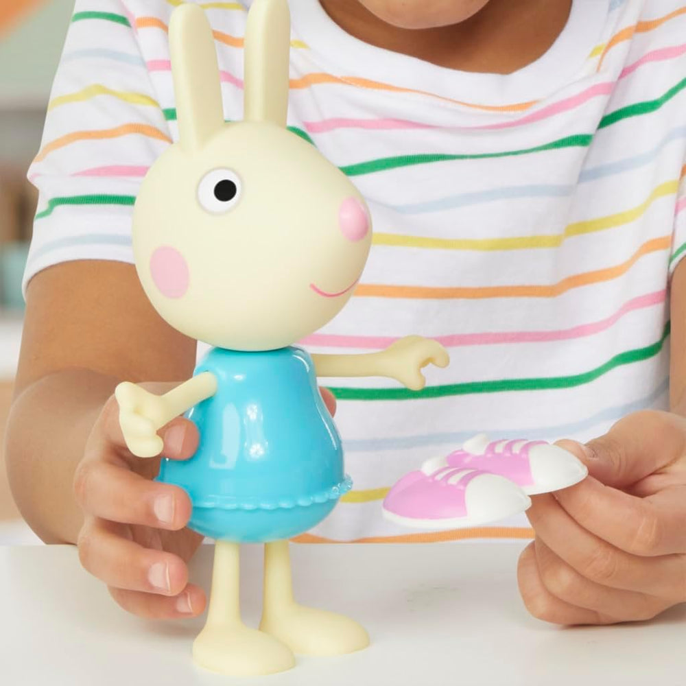 Peppa Pig Luisa Spoon - Figurină distractivă de îmbrăcat, păpușă de 15 cm pentru fete cu accesorii și haine de îmbrăcat, set de jucării interactive pentru copii mici de la 3 ani în sus