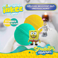 INKEE Spongebob Surprise Kids Bath Bomb Spongebob Squarepants Collectible 80 Grams Naty Shop