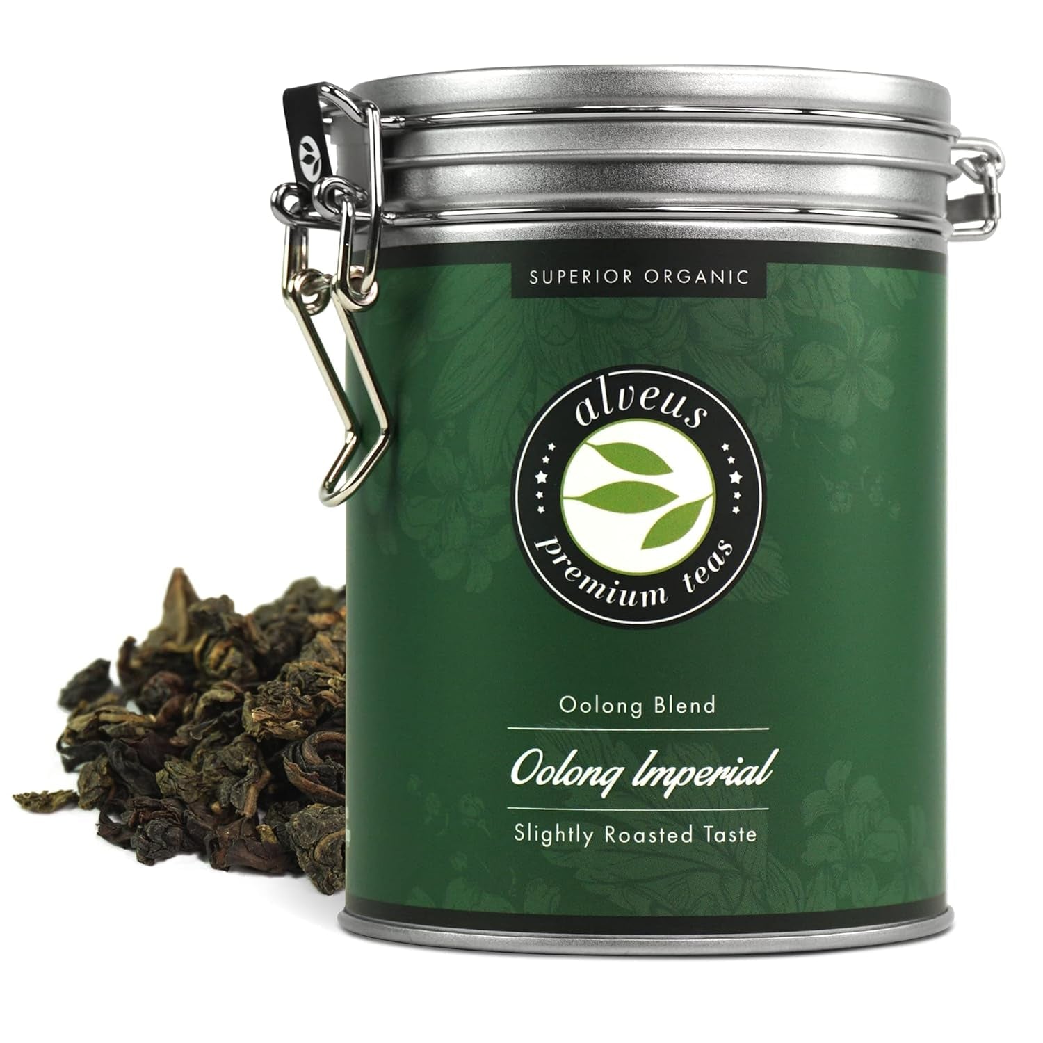 „Oolong Imperial BIO” Ceai Oolong din China vrac, fără aromă, ingrediente naturale Cutie de 150 grame de la Alveus
