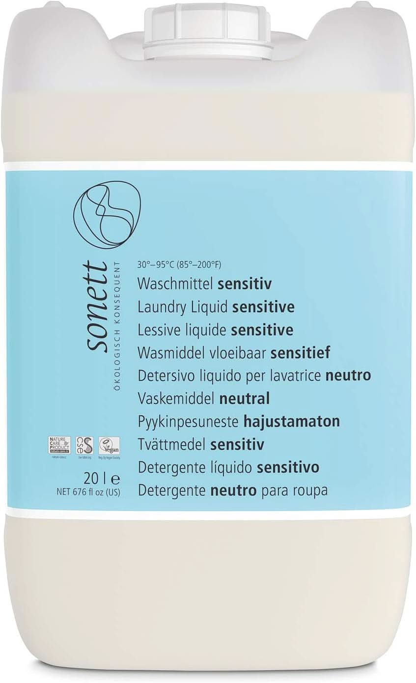Lichid de spălat vase Sonett Sensitive, 1 litru Naty Shop 20 litri
