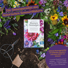 Semințe Magic Garden - Set de semințe Flower Nostalgia - 9 flori tradiționale de vară în stil grădină rustică - parfumate, colorate și nostalgice - Idee de cadou pentru iubitorii de grădină