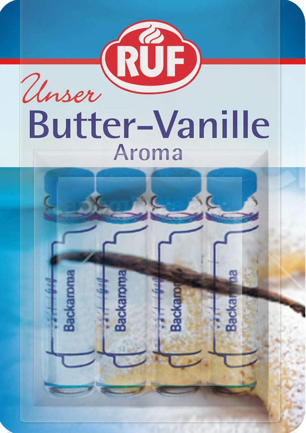 RUF, set of 4 essences, various flavors Naty Shop Butter and Vanilla flavors