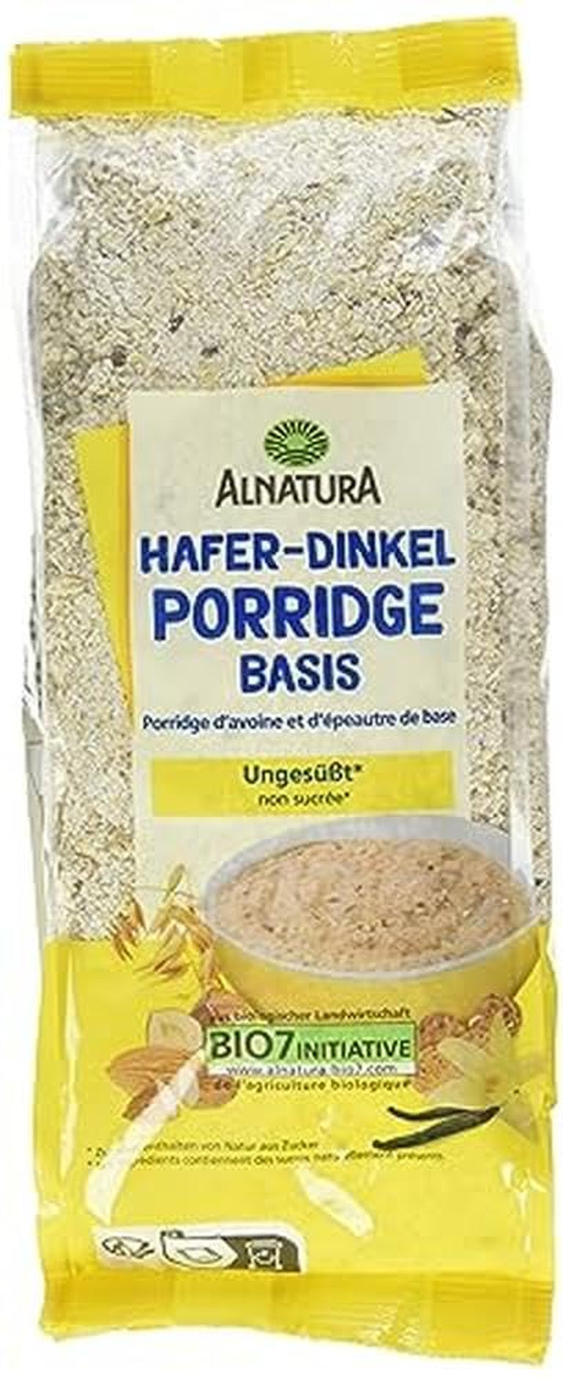Organic porridge base from oats and spelled, 500g