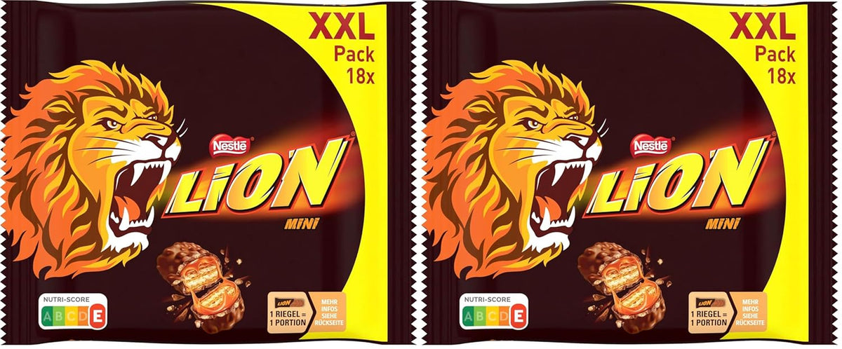 LION MINIS XXL pack of 2 (1 x 324g)