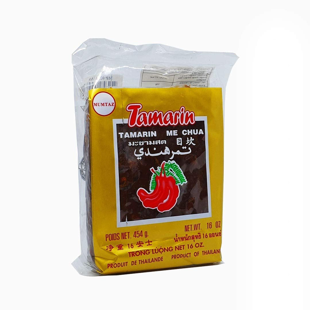 - Tamarind with seeds, (1 X 454 GR)