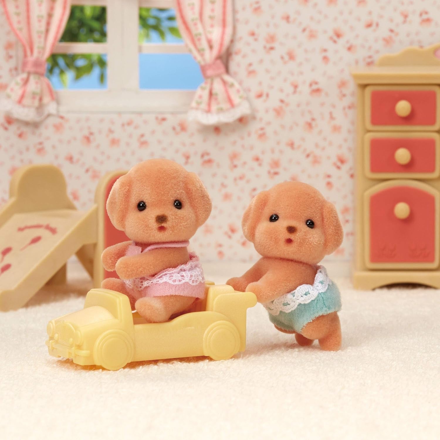SYLVANIAN Families - Die Zwillinge Pudel – 5425 – Babies