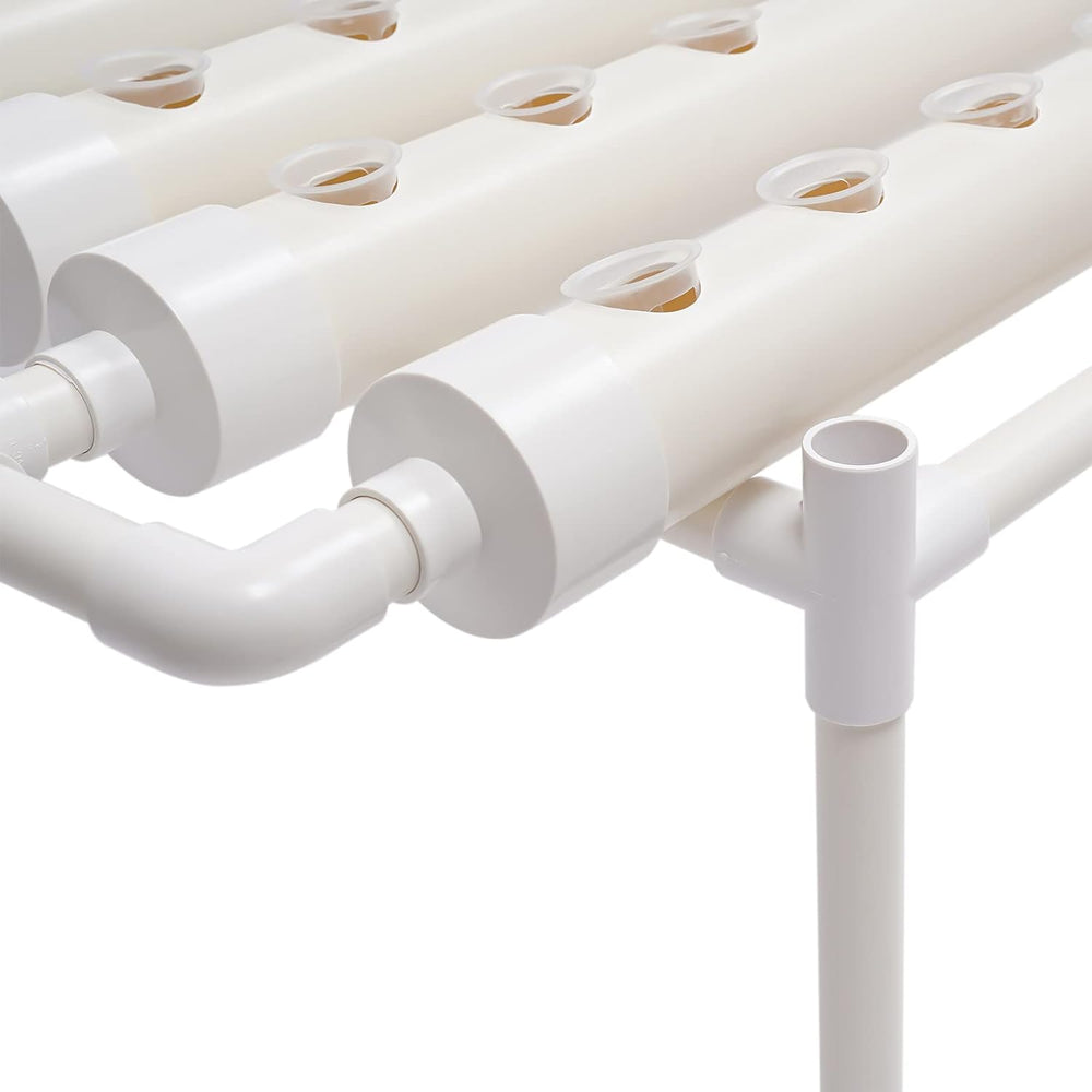 Hydroponische Systeme Grow Set Hydrokultur Plant Vegetable Hydroponic Pflanzen BewäSserung System Garten Kit Garden Tool Pflanze Sites Growing Hydroponics Hydroponisches Anzuchtsystem 54LöCher 6Rohr