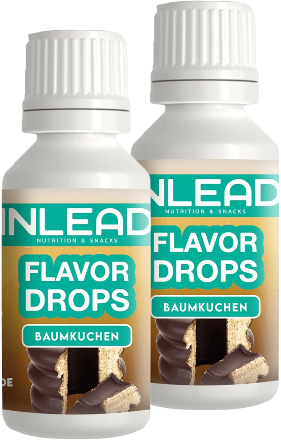 - flavor drops | Sugar-free and calorie-free Flavor for Sweeteners Naty Shop 2X 30Ml Baumkuchen