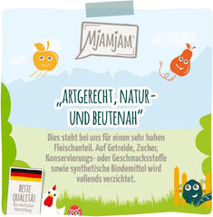 MjAMjAM - Premium Nassfutter für Katzen - Chicks & Friends Box, 9er Pack (9 x 300g), getreidefrei mit extra Fleisch