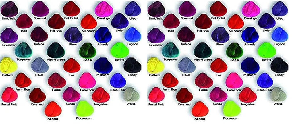 La Riché Garoafa roz, 1 pachet (100 ml) Vopsea pentru par Naty Shop Tangerine 88 Ml (pachet de 2)