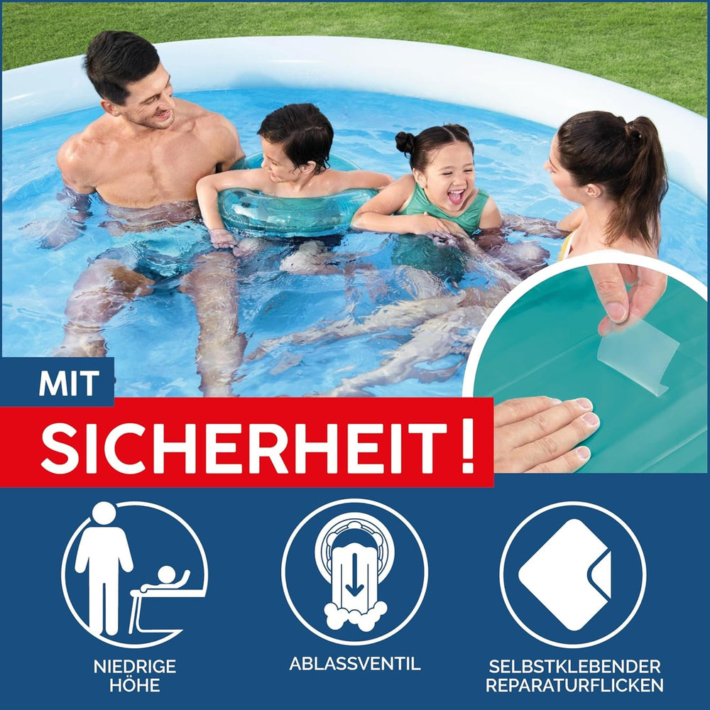 Piscină BESTWAY Fast Set 305x76 cm, fără pompă