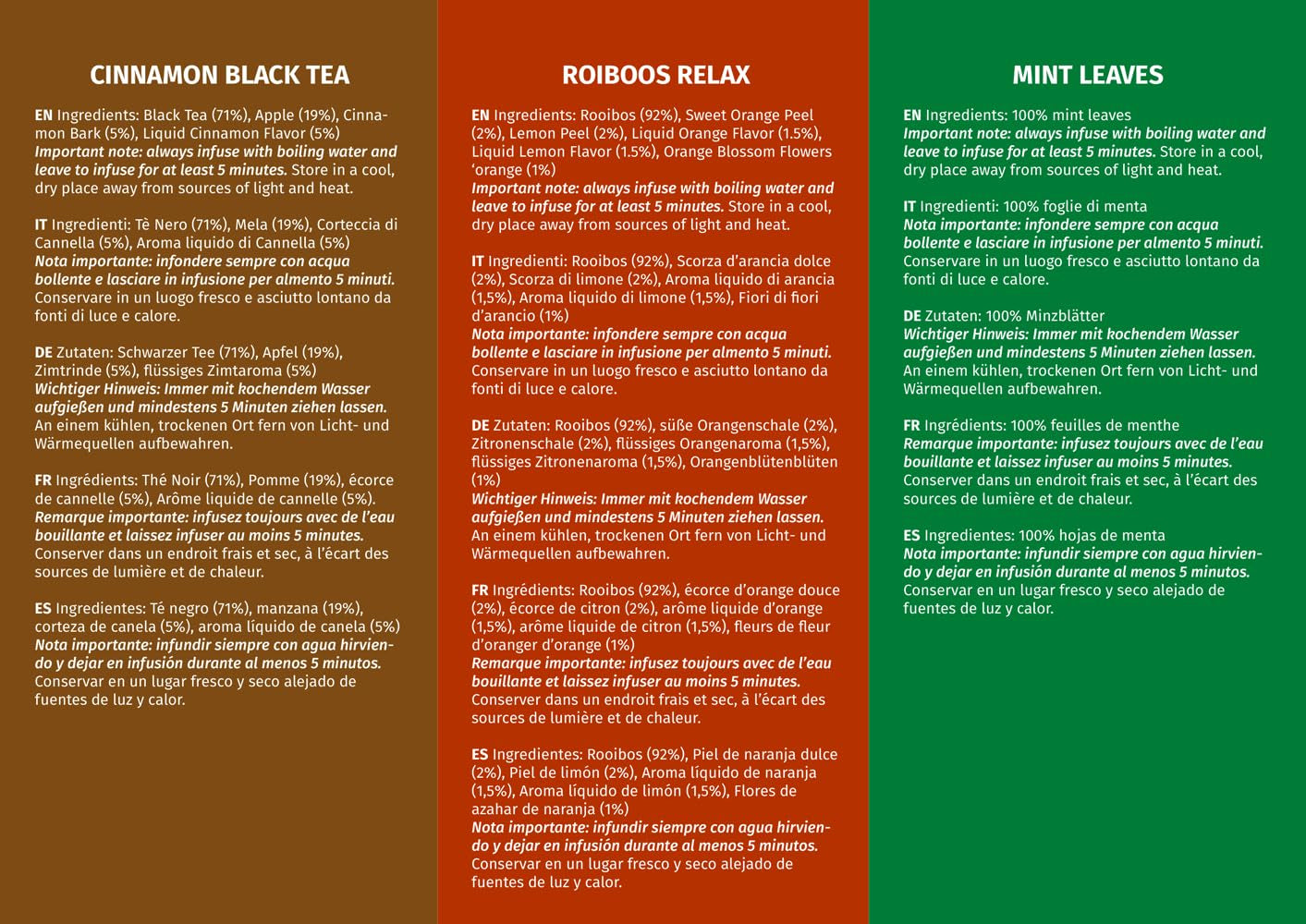 - Cutie cadou | Cutie cu selecție de ceaiuri din plante | 24 pliculețe - Filtru piramidal | 6 arome | Idei de cadouri pentru ea și pentru el