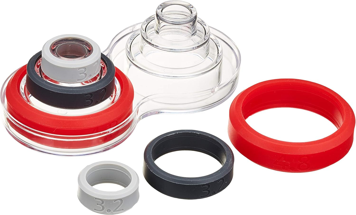 Staedter Haus-in Rolling Pin, Weiß