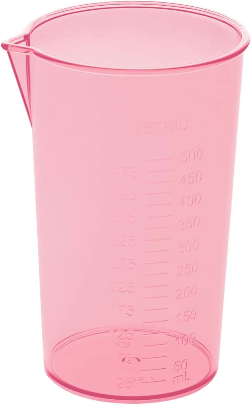 Clatronic Stabmixer/Pürierstab/Blender/Stab-Mixer/Stick/Mixstab SM 3577; Edelstahl-Schlagmesser; Für Smoothie, Kürbispüree, Babybrei, Milchshake; Mit Mixbehälter (500 Ml); 180 Watts; Pink Kitchen Naty Shop
