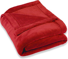 Celinatex fluffy blanket XXL 220 X 240 Cm red sofa blanket warm soft microfiber blanket Fleece Oeko-Tex Montreal Beds and Covers Besuche den CelinaTex-Store Red 220 X 240 Cm