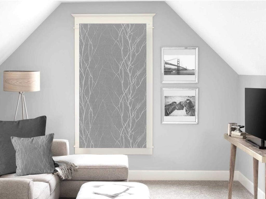 Soleil D'Ocre Liane Bise-Bise, Poliester, Alb, 70 X 200 Cm Plapumi si pilote Naty Shop Gri H120 X W60 Cm (pachet de 1)