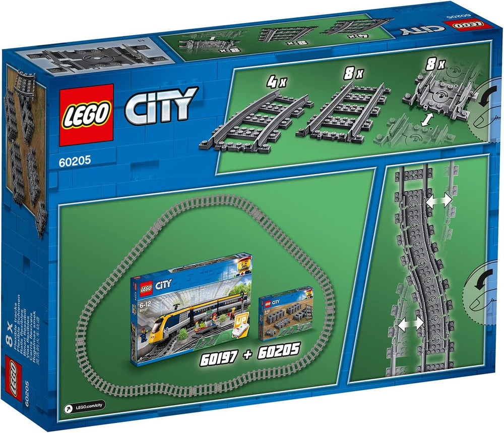 LEGO 60205 City Tracks 20 Piece Expansion Set for Kids Boys and Girls Toy Set Building Sets Besuche den LEGO-Store