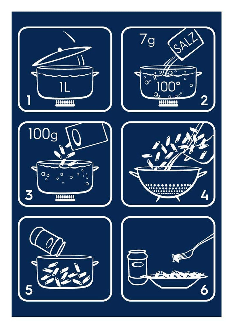 Penne Rigate Barilla durum wheat pasta n. 73 – Pack of 1 (1x5kg)