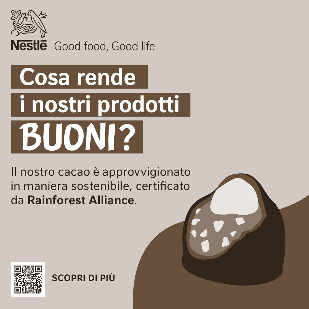 Perugina Baci, ciocolată cu umplutură de ciocolată cu lapte și alune, 200 grame Bomboane de Ciocolata Naty Shop