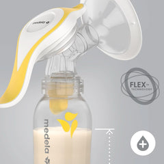 Medela Harmony manual breast pump - Compact Swiss design with Personalfit Flex shields and Medela 2-Phase Expression technology Accessories Food and Breastfeeding Bebe Naty Shop