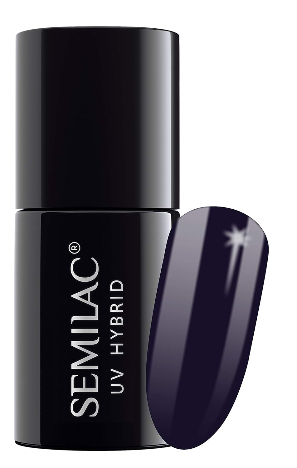 Semilac UV Nail Polish 030 Dark Chocolate 7ml Allure Collection