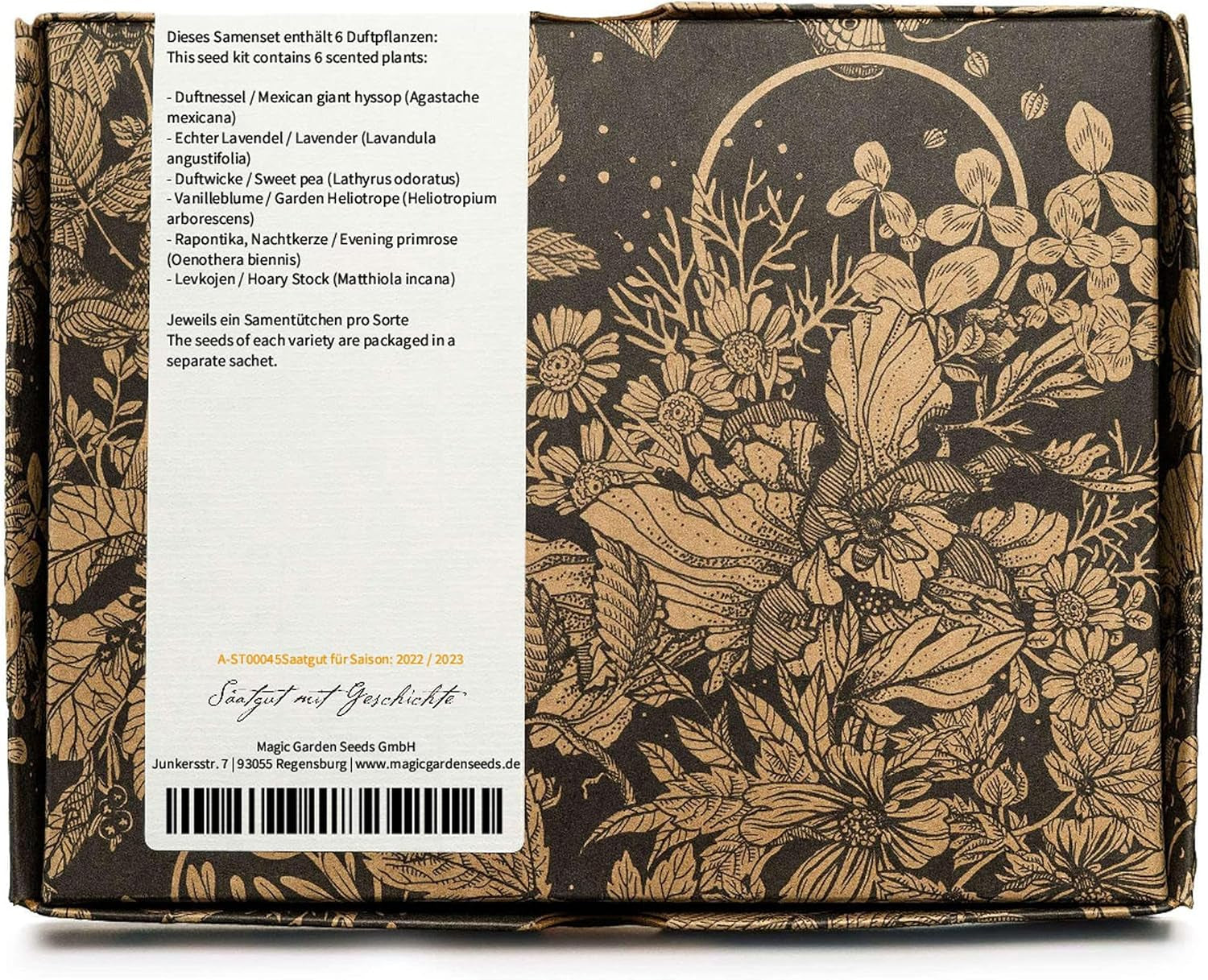 Fragrant plants - gift set with seeds and 6 plants with beautifully fragrant flowers