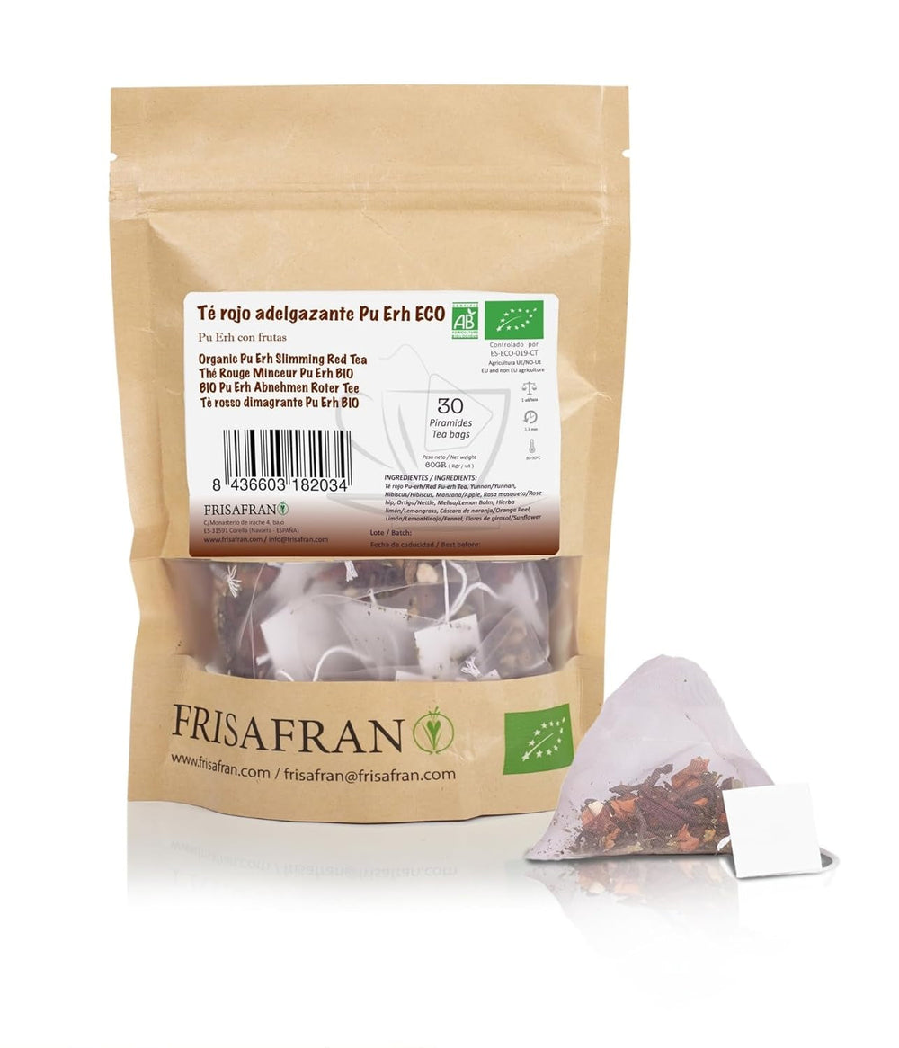 FRISAFRAN | Ceai verde organic Mint Gunpowder în piramide 30 unități | 60G | Antioxidant | Ceai verde japonez | Digestiv | Băutură răcoritoare | Infuzie de mentă | Ceai pur | Frunze de mentă | Cald-rece