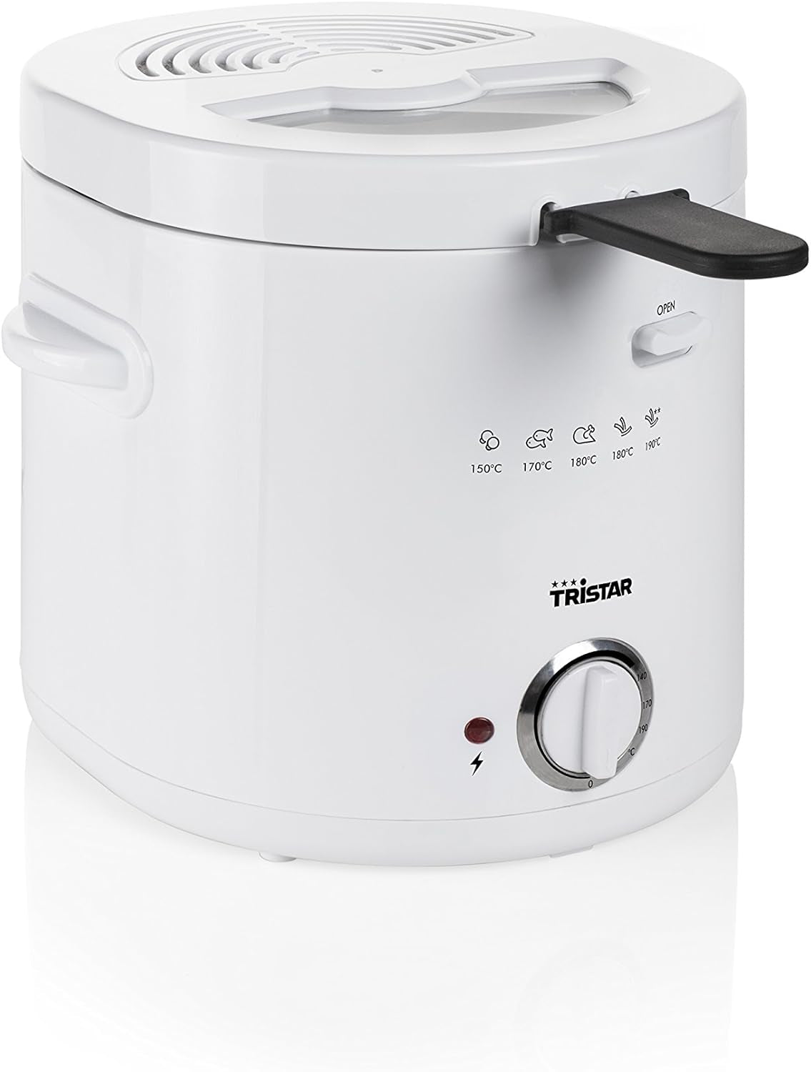 Tristar FR-6941 fryer - thermostat, 1.5 L, 1000 W, white Appliances Naty Shop