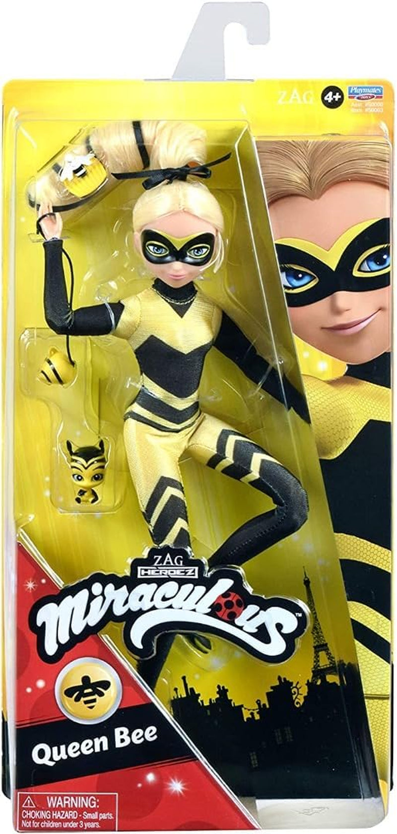 Bandai - Miraculous Ladybug - Doll Marinette Color Change Surprise - Articulated doll Miraculous, 26 Cm + 3 surprises - Random model - P50390 Dolls Naty Shop Queen Bee