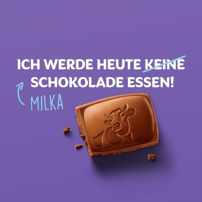 Milka Cow Spots – Alpine milk chocolate with white chocolate in cow spot design – 24 x 90g
