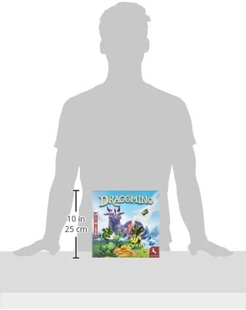 Pegasus Spiele 57111G - Dragomino *Children's game of the year 2021*, Multicolor