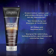 John Frieda - Midnight Brunette Shampoo, 250 ml Shower and bath Naty Shop