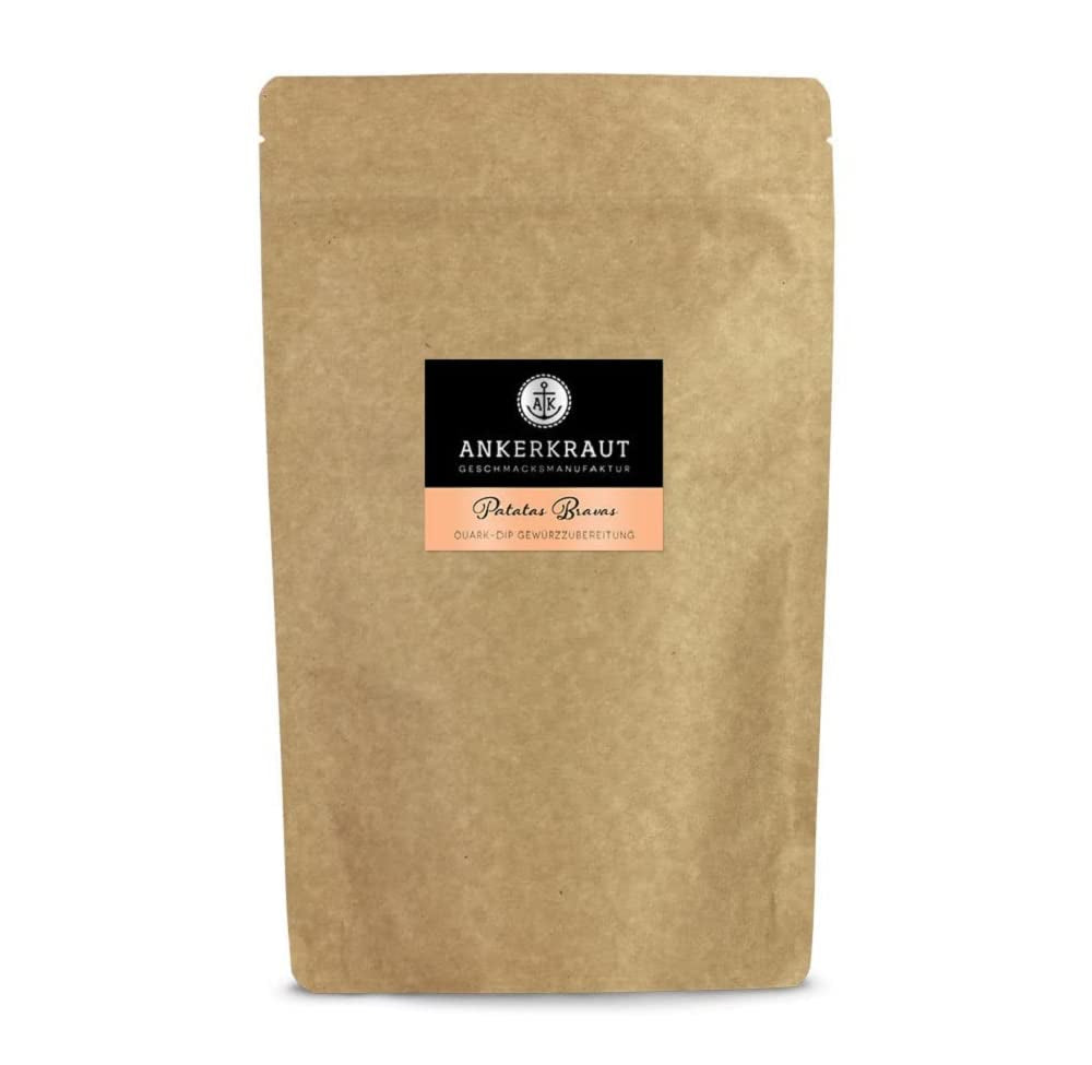 Ankerkraut Patatas Bravas, Gewürzmischung für Spanish Kartoffelwürfel, 90g in cork glass