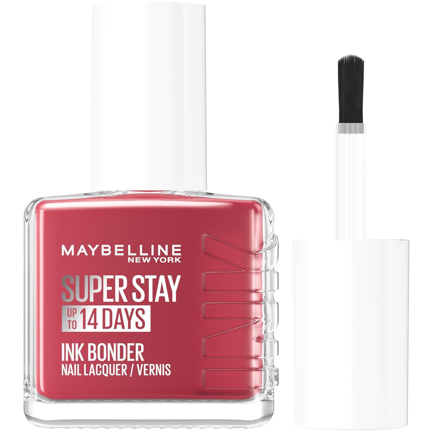Maybelline New York Intense Pigmented Long Lasting Strengthens Damaged Nails Superstay Ink Bonder Really Rosy 202 12ml