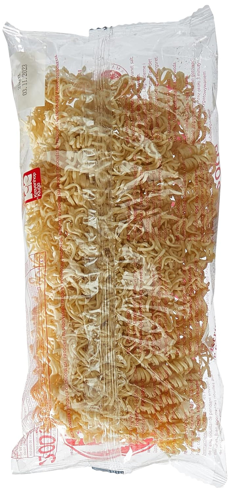 Mie Kering Asli Wonton Noodles, 200 g