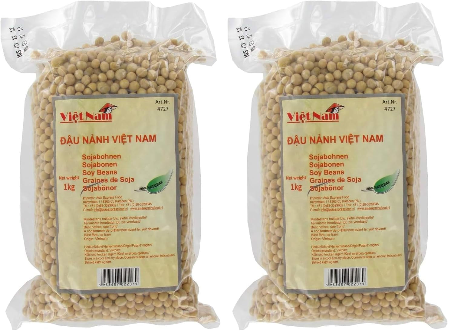 - Soya, (1 x 1 kg)