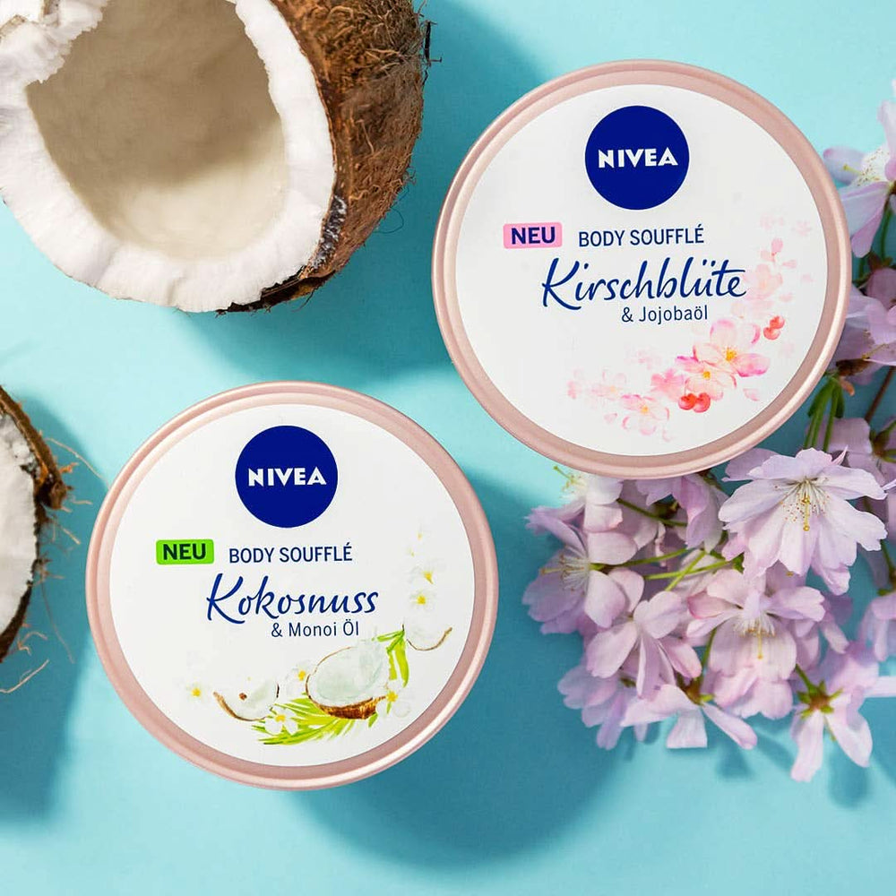NIVEA Body Soufflé Coconut & Monoi Oil, 200 ml Cosmetics and Beauty Naty Shop