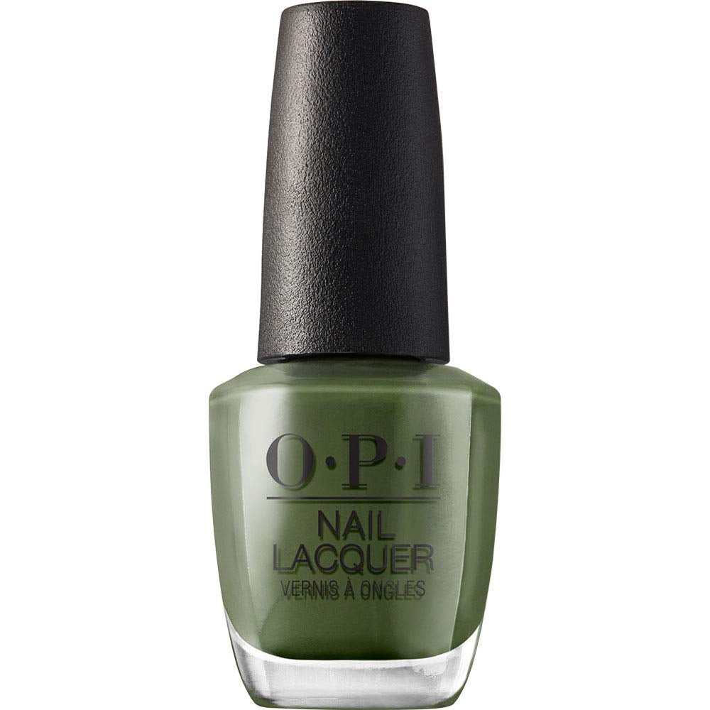 OPI Nail Lacquer in Shades of Blue and Green - Quick-drying, chip-resistant and long-wearing nail polish - lasts up to 7 days - with ProWide extra-wide brush