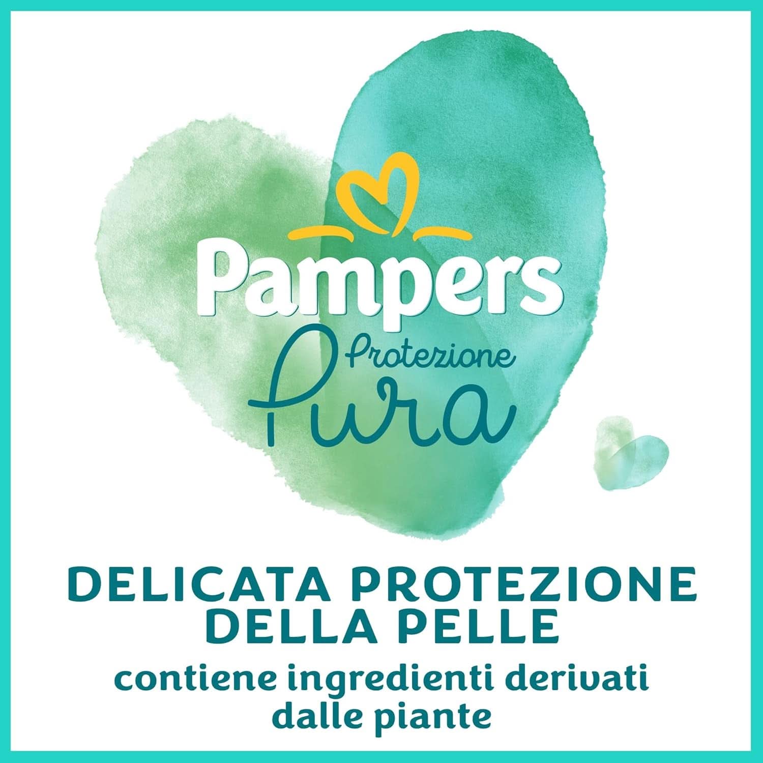 Pampers Naturello, 76 diapers with cotton and natural plant materials, 0% perfume, size 4 (7-18 kg) Mother and Child Naty Shop