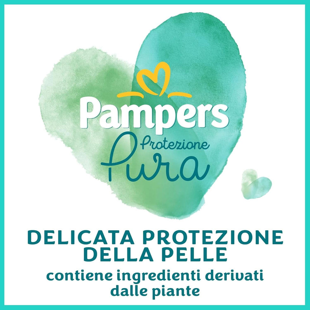 Pampers Naturello, 76 diapers with cotton and natural plant materials, 0% perfume, size 4 (7-18 kg) Mother and Child Naty Shop