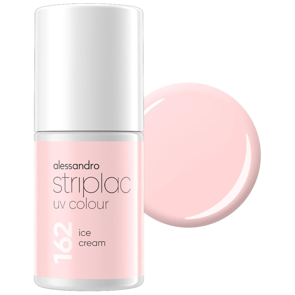 UV nail polish alessandro Striplac Coral Sunshine – Delicate and long-lasting – Easy removal thanks to the removal technology – Vegan and cruelty-free – 8 ml