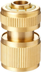 Cuplaj rapid Silverline 196506 din alamă cu opritor de apă, filet interior de 1/2 inch