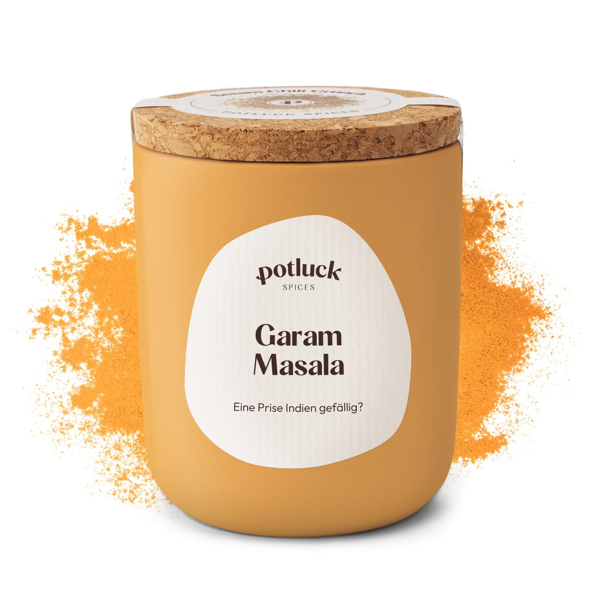 Potluck | Umami Crunch | Würzmischung im Keramiktopf | 75 g | Vegan, gluten-free and with natural ingredients