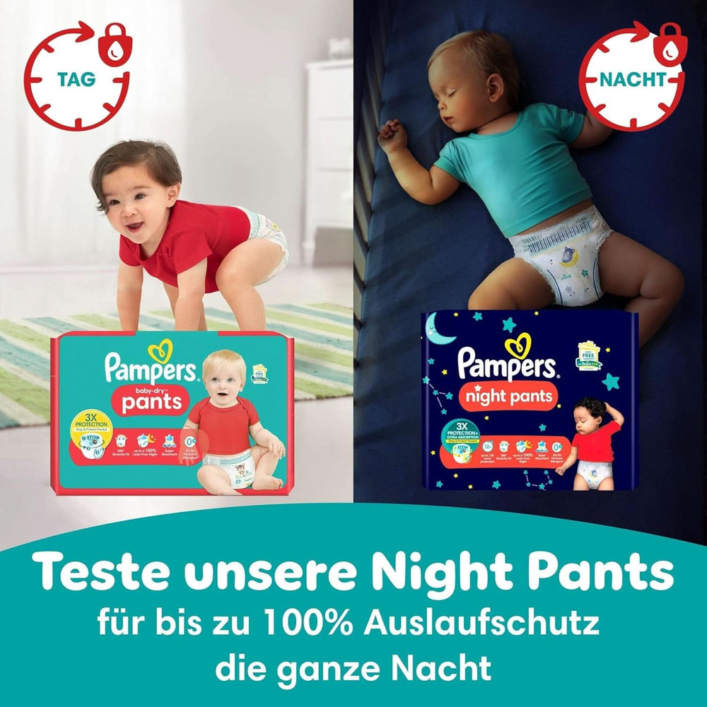 Pampers Windeln Pants Größe 5 Baby-Dry, 160 Windeln, 12Kg-17Kg, 360° Fit Hilft, Auslaufen Zu Verhindern Mother and Child Naty Shop
