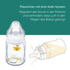 Beurer babycare, Manual breast pump, Including bottle with anti-colic system Accessories Food and Breastfeeding Bebe Naty Shop