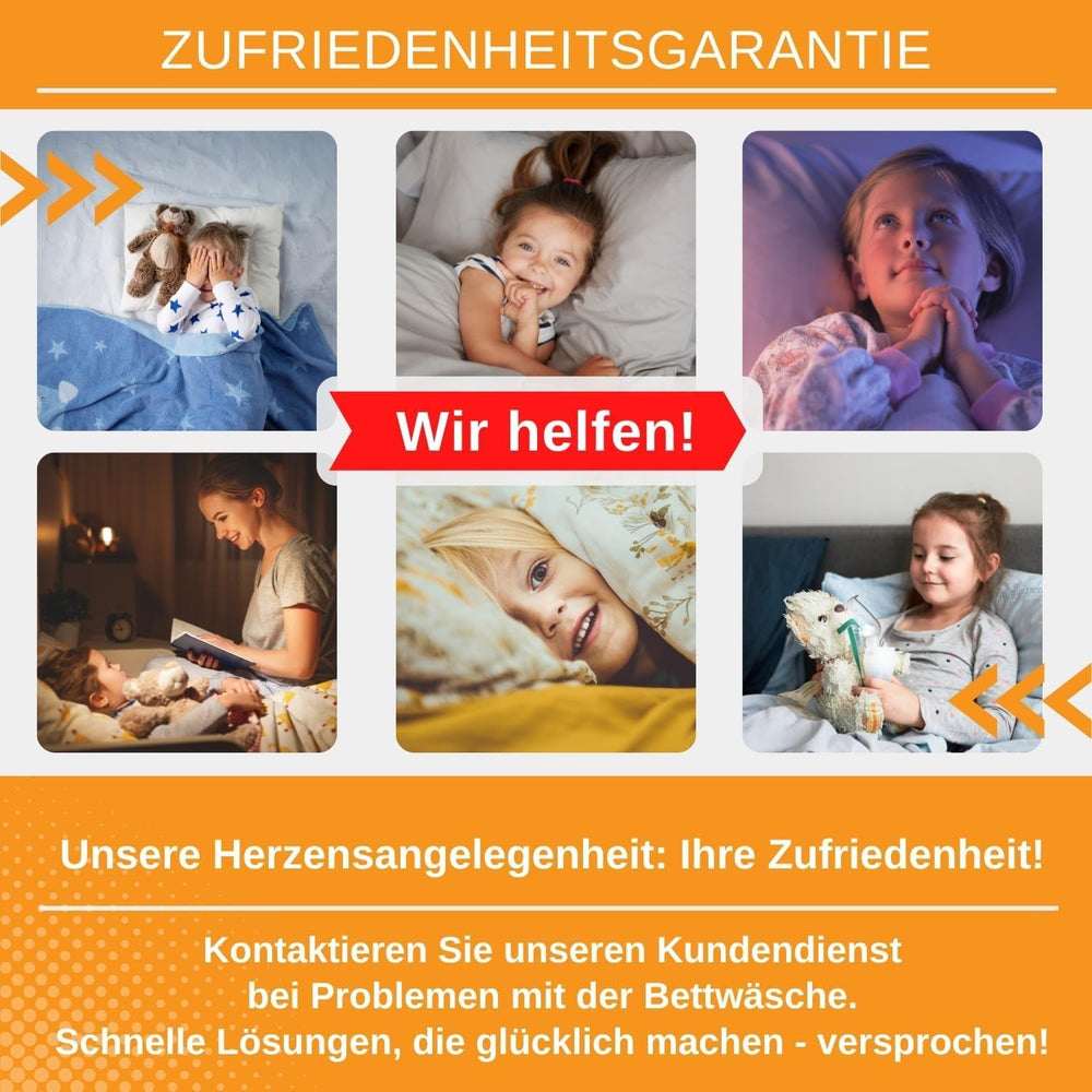 Aminata Kids children's bedding, outer space, cotton Bedding - children Naty Shop