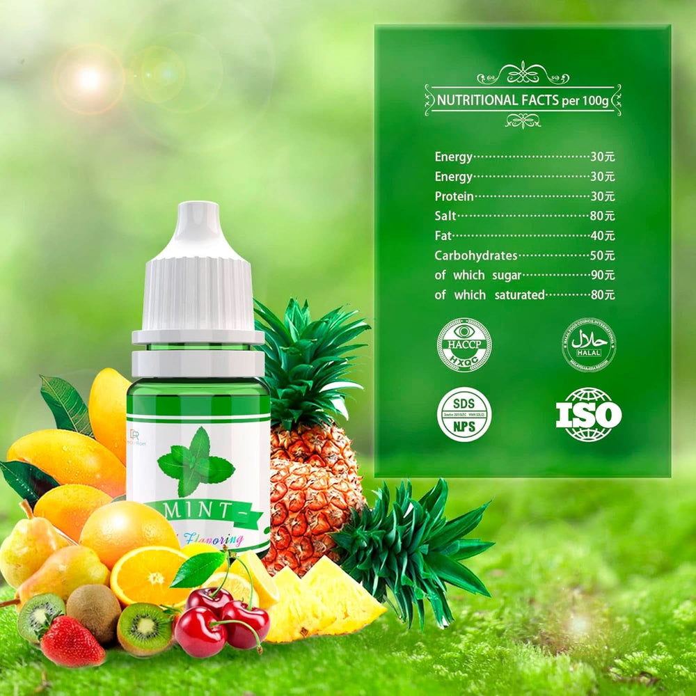 Set of 24 concentrated food flavors, 24 x 6 ml Aromas Naty Shop