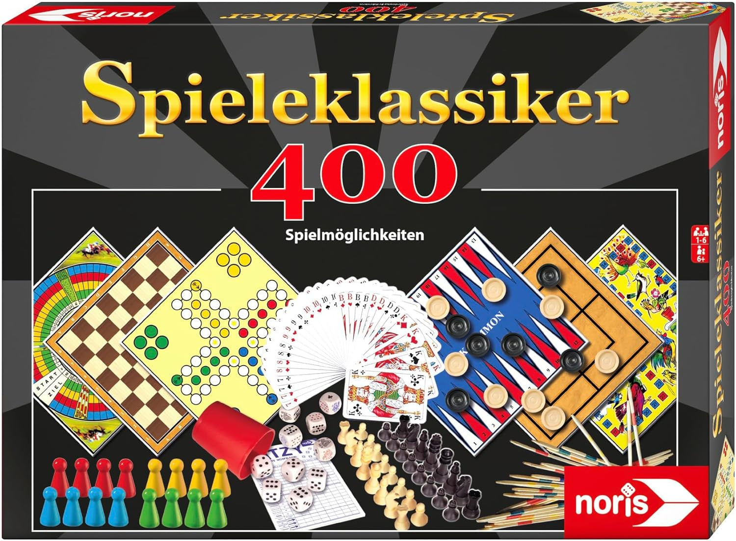 Classic Noris 606111688 games with 400 game options